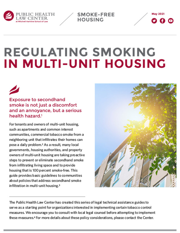 Regulating Smoking in Multi-Unit Housing